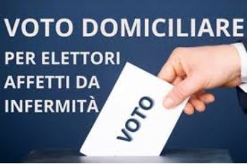 Referendum 22 E 23 MARZO 2026 Voto domiciliare per elettori affetti da disabilità