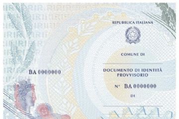 Documento di Identità provvisorio